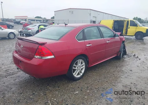 2013 Chevrolet Impala Ltz из США, поврежденный, VIN 2G1WC5E37D1196149